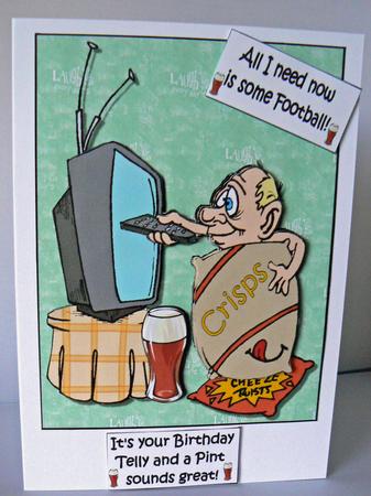 Telly a Pint and a Packet of Crisps by Audrey Wilson