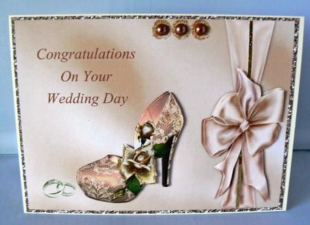 Wedding Shoe - Wedding Day by Audrey Wilson