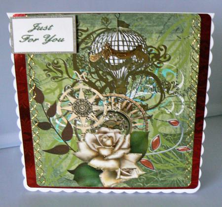 Steampunk 8x8 Topper by Audrey Wilson