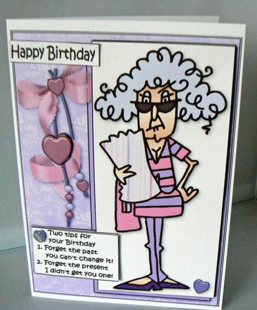 Stella Has Tips for Your Birthday Quick Card by Audrey Wilson
