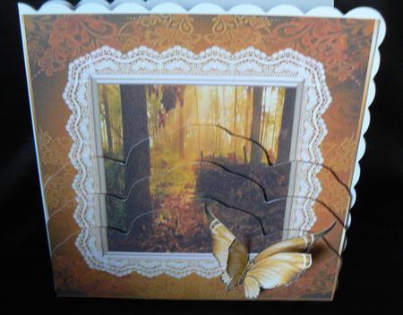 Woods in Autumn by Audrey Wilson