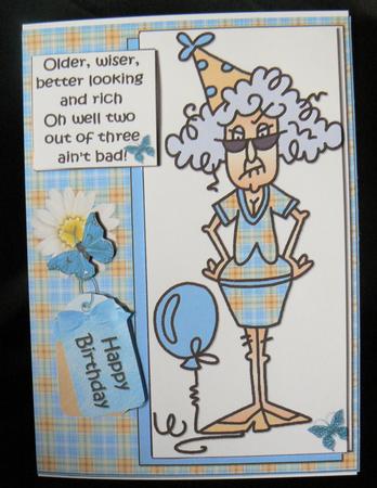 Stella Says Two Our of Four Aint Bad Quick Card by Audrey Wilson