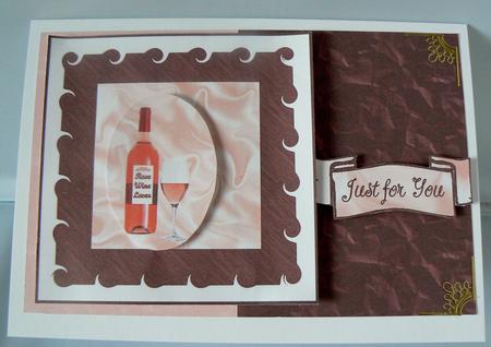 Rose Wine Lover by Audrey Wilson