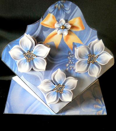 Bleu Springcard by Audrey Wilson