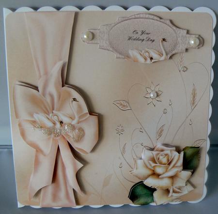 Swans and Roses by Audrey Wilson