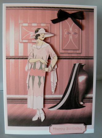 Peach Deco by Audrey Wilson