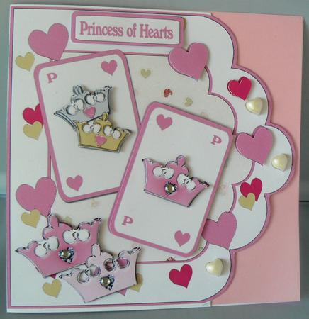 The Princess of Hearts Double Scallop by Audrey Wilson