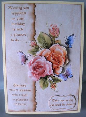 Petals and Wings on Parchment by Audrey Wilson