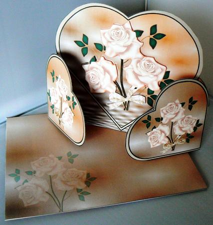 Cream Roses Wraparound Kit by Audrey Wilson
