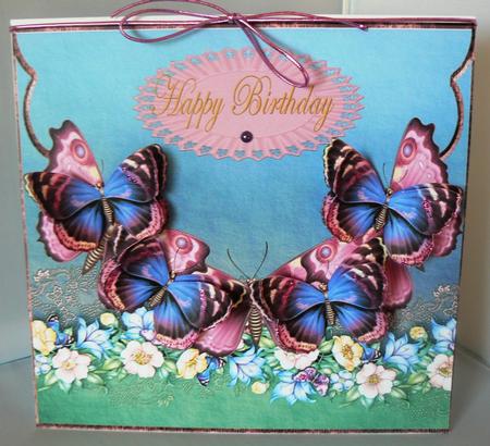 Butterflie Envelop by Audrey Wilson