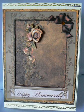 Framed Autumn Glory - Anniversary by Audrey Wilson