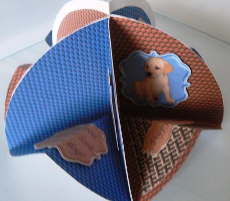 Dog Lover Circle Book Card Kit by Audrey Wilson
