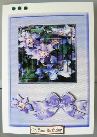 Clematis - Easy Pyramid by Audrey Wilson