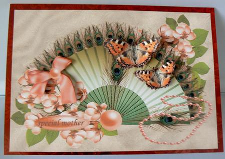 Oriental Fan by Audrey Wilson