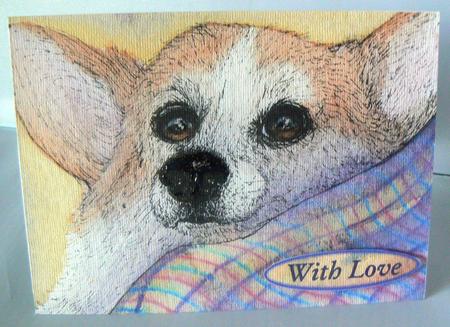 All Warm and Toasty Corgi by Audrey Wilson