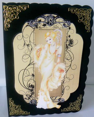 Art Deco Amanda by Audrey Wilson