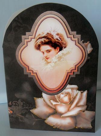 Pure Vintage Elegance Quick Card 1 by Audrey Wilson
