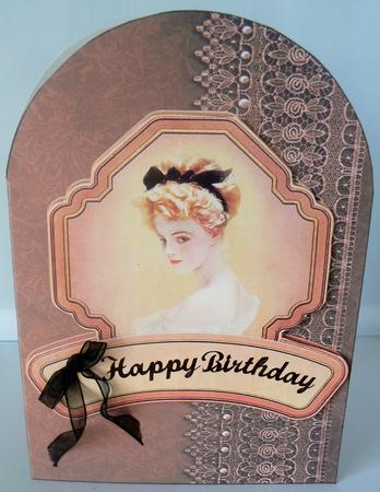 Pure Vintage Elegance Quick Card 3 by Audrey Wilson