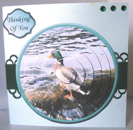 Circular Easy-position Pyramid - Mallard by Audrey Wilson