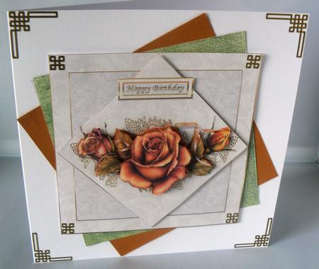 A Rose Plain and Simple Decoupage by Audrey Wilson