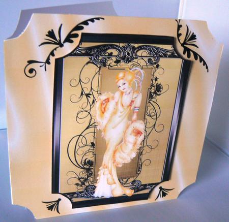 Sumptuous Satin Backing Paper - Champagne by Audrey Wilson