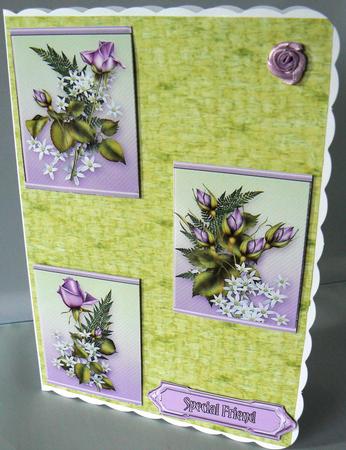 Green Fabric Paper by Audrey Wilson