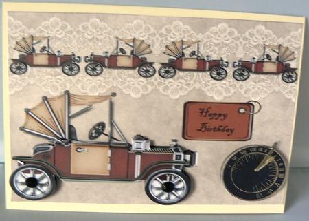 Steampunk Vintage Car Nostalgia by Audrey Wilson