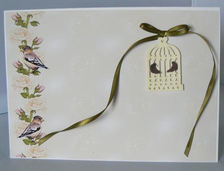 Roses and Birdies by Audrey Wilson