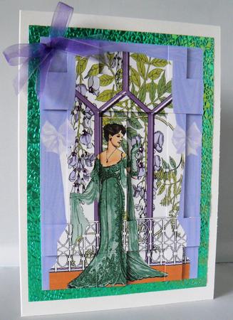 Beauty Amongst the Wisteria Random Stacker by Audrey Wilson
