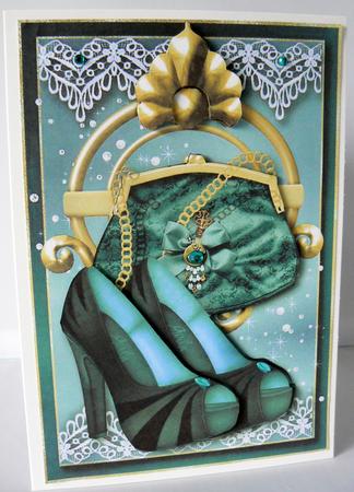 Glamor Card Topper 2 by Audrey Wilson