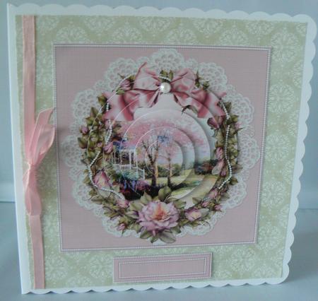 Paris Mist Fern Backing by Audrey Wilson