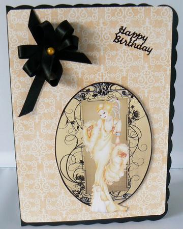 Paris Morning Sun Damask Backing by Audrey Wilson