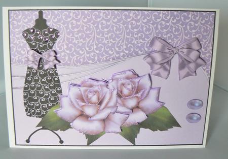 Lavender Roses Beauty by Audrey Wilson