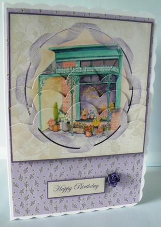 Vintage Flower Shop by Audrey Wilson