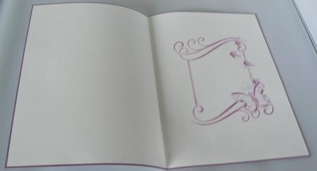Pretty Pink Butterfly Insert by Audrey Wilson