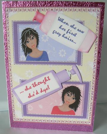 When She Saw Her First Grey Hairs She Thought She'd Dye! by Audrey Wilson