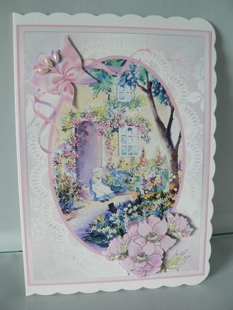 By the Cottage Door Step by Step Decoupage by Audrey Wilson