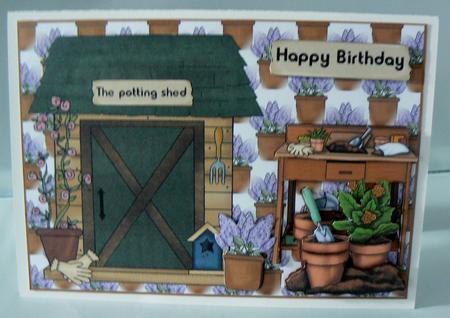The Potting Shed by Audrey Wilson