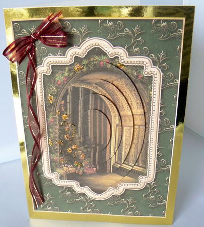 Christmas Room & Fancy Frame + Pyramage by Audrey Wilson