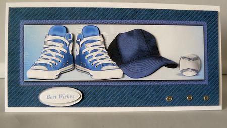 Cap and Sneakers by Audrey Wilson