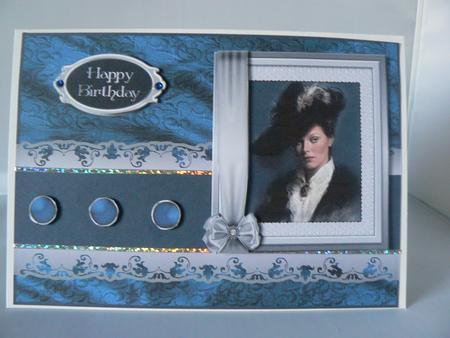 Elegance Card Front by Audrey Wilson