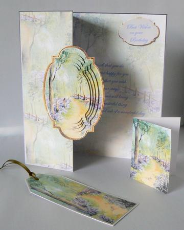 Bluebell Wood, No Hole Fold Back by Audrey Wilson