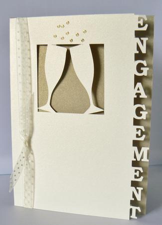 Engagement Card by Audrey Wilson