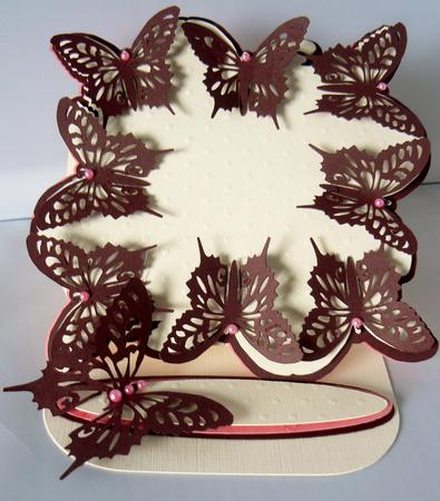 Butterfly Easel Card by Audrey Wilson