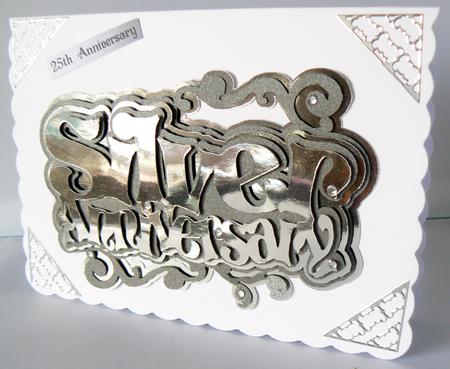 Silver Anniversary Topper 2 by Audrey Wilson