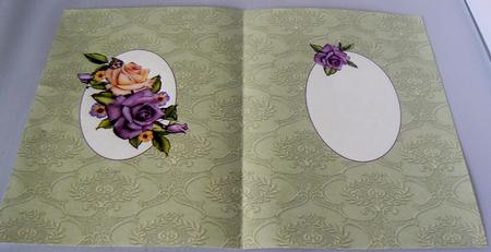 Vintage Roses for Mum Insert by Audrey Wilson