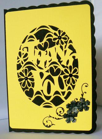 Thank You Card by Audrey Wilson