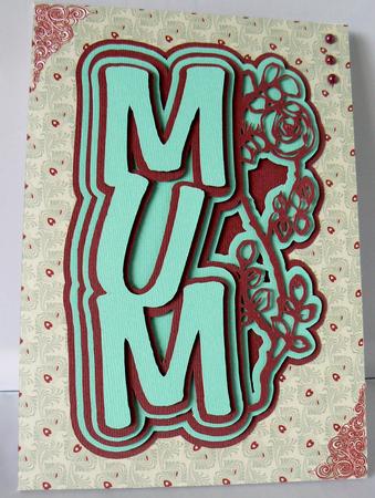 Vertical Mum Topper (a5) by Audrey Wilson