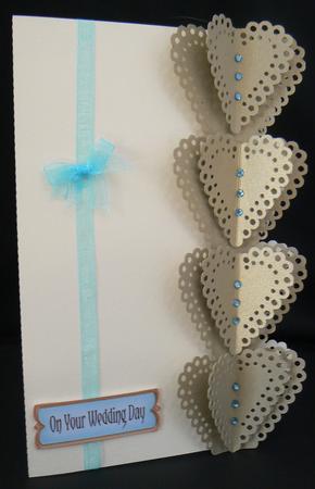 Scalloped Heart Edged Card by Audrey Wilson