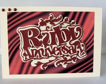 Ruby Anniversary Topper 2 by Audrey Wilson